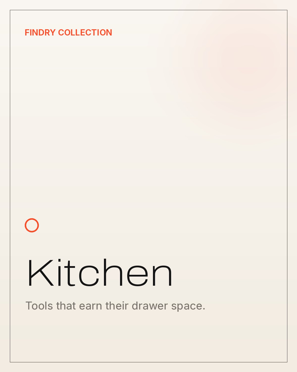 Findrry kitchen gadgets