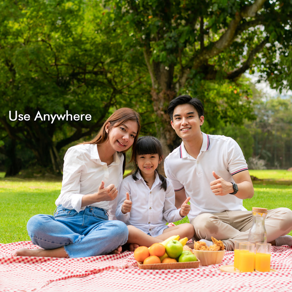 1082  Picnic Blanket Beach Mat Waterproof Blanket Foldable  Picnic Beach Camping (142cmx95cm)